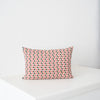 Soil to Studio Tanya - 14" x 20" Hand Block-Printed Linen Pillow- Fuchsia