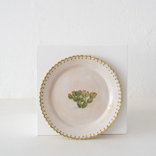 Mary Aldrich Cactus Dinner Plate