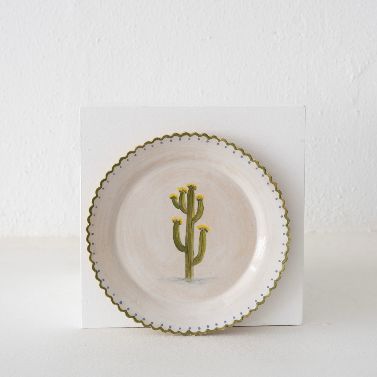 Mary Aldrich Cactus Dinner Plate