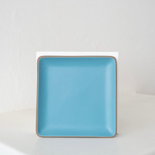 Heath Plaza Tray in Cyan - 9x9