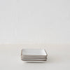 Heath Plaza Tray in Opaque White - 6x6