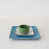 Heath Plaza Tray in Cyan - 9x9