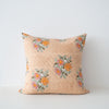 Soil to Studio Dia -26" X 26"  Hand Block-Printed Quilted Euro Sham