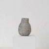 Cait Reas Textured Vase: Black and White