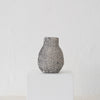 Cait Reas Textured Vase: Black and White