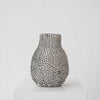 Cait Reas Textured Vase: Black and White