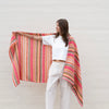 Desert Linen Shawl - Pink