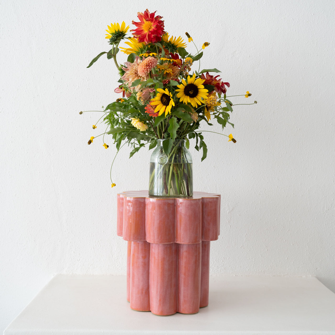 BZIPPY Side Table - Icy Pink
