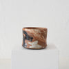 Bill Gilbert Small Footed Bowl - Rust, Black, White
