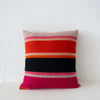 Garza Felted Wool Desert Blanket 16" x 16" Pillow: Purple #1