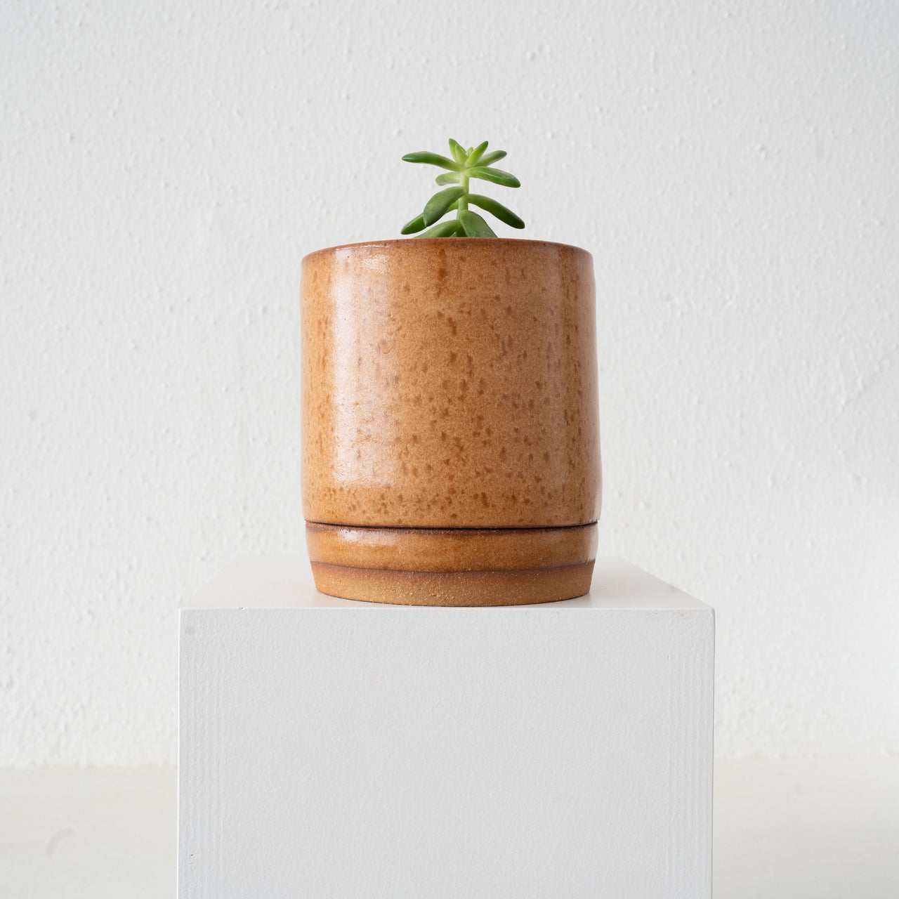 Uzumati Bronzed Rock Stacking Planter