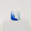 Bow Glass Splash Cup: Pool Boy Blue