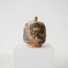J Hoffman Ceramics Stoneware Round Vase- Jade and Olive
