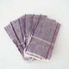 Auntie Oti Cotton Khadi Napkins: Set of 6