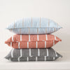22" x 22" Cotton Casement Stripe Pillowcase