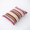 Cranberry Stripe Bolster Pillow - 14" x 20"