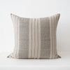 Garza Marfa Linen / Cotton End on End Stripe 26" Square Pillow