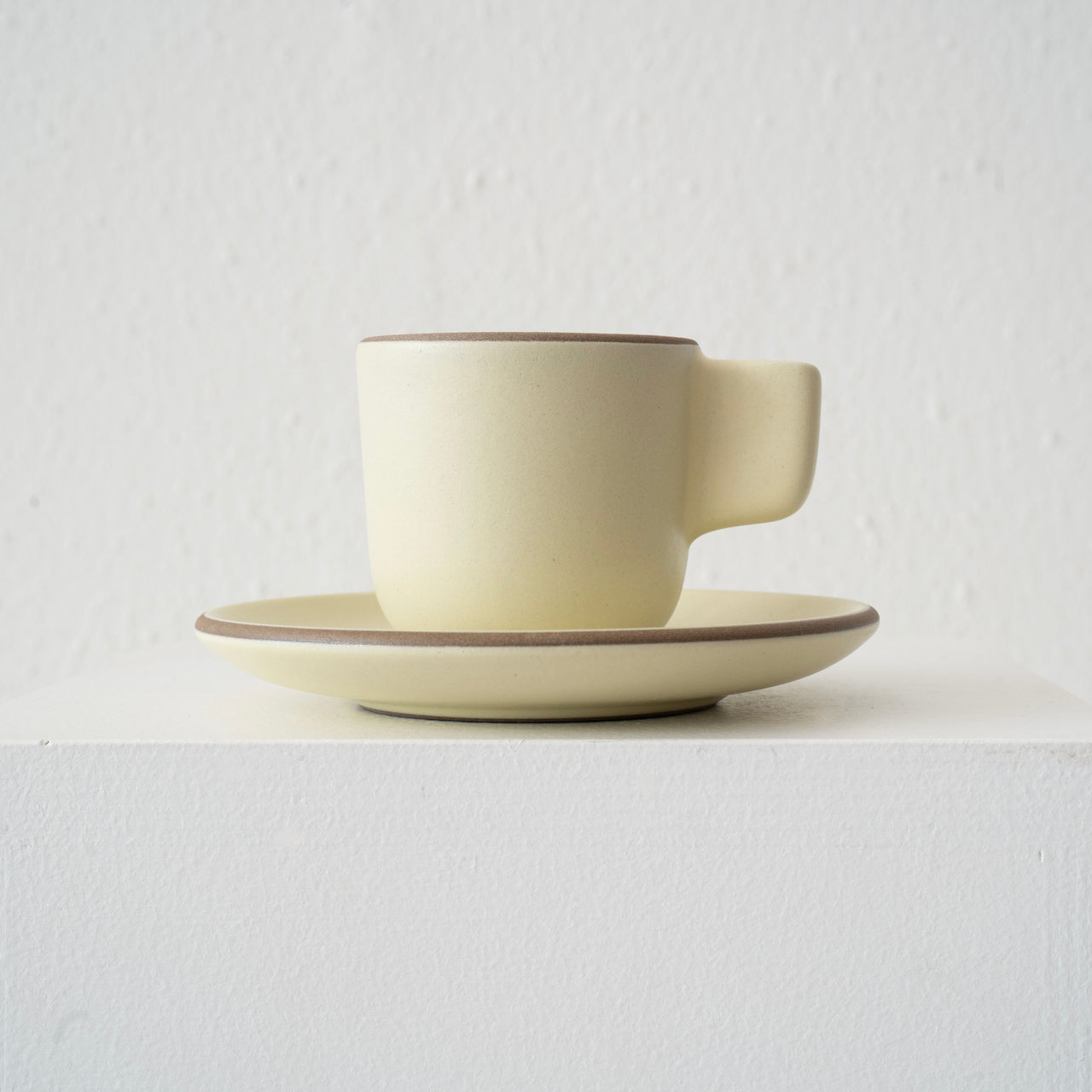 Heath Ceramics Espresso Cup & Saucer - Lemon Rind