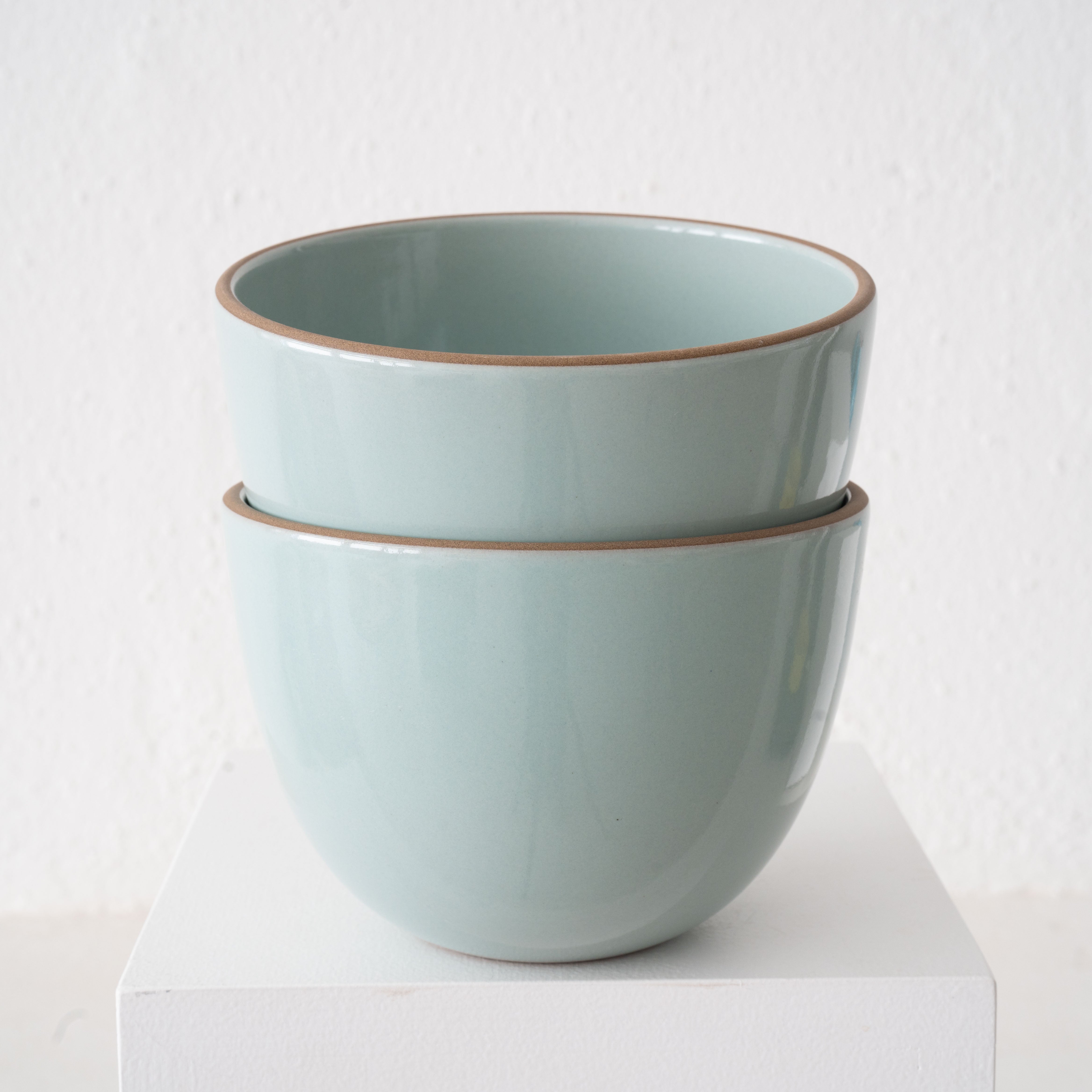 Heath Deep Serving Bowl - Nimbus + Grass