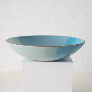 Heath Ceramics Shallow Salad Bowl - Sierra Sky