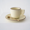 Heath Ceramics Espresso Cup & Saucer - Lemon Rind