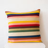 Earth Stripe Square Pillow 20"x 20"