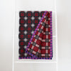 Gregory Parkinson Assamese Blanket: Fuchsia Fir Rouge