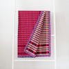 Gregory Parkinson Assamese Blanket: Raspberry Intention