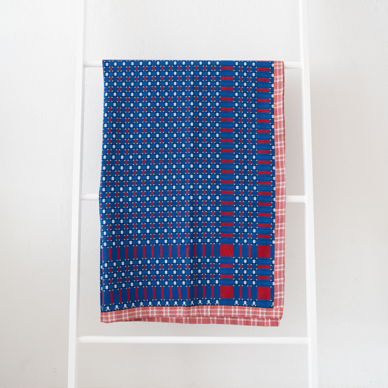 Gregory Parkinson Assamese Blanket: Read, Write and Blue