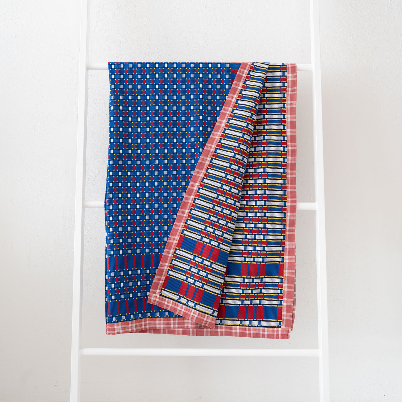 Gregory Parkinson Assamese Blanket: Read, Write and Blue