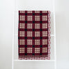 Gregory Parkinson Assamese Blanket : Burgundy Berry
