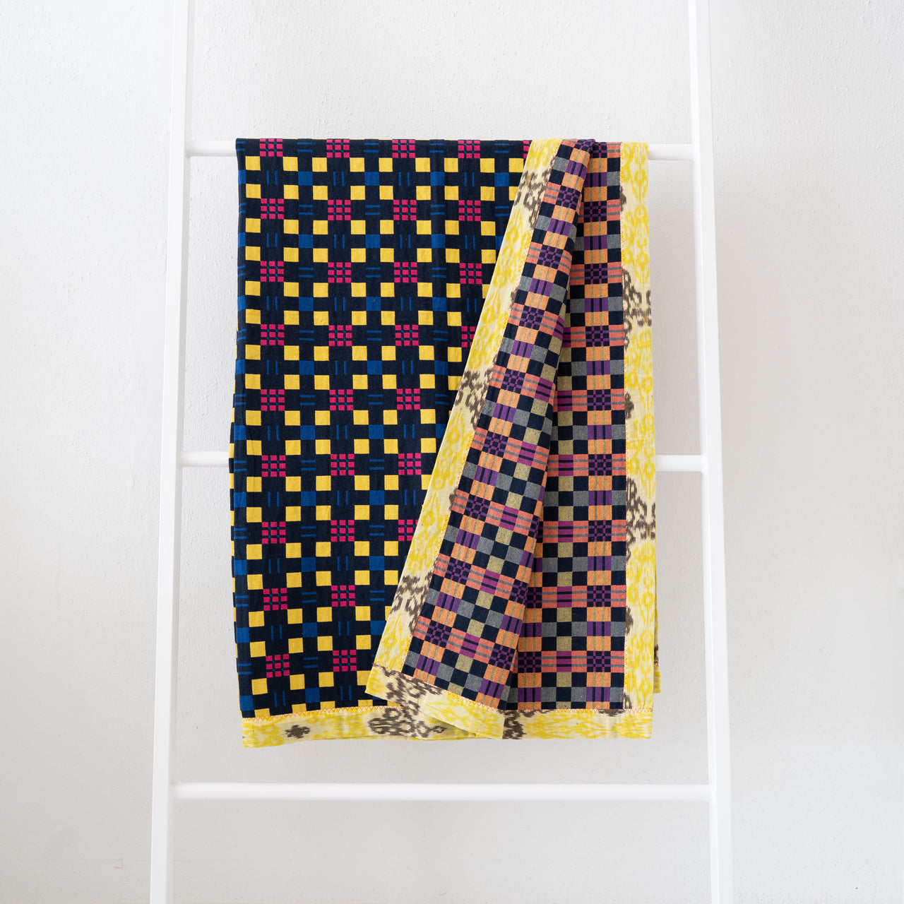 Gregory Parkinson Assamese Blanket: Yellow Night