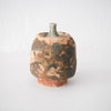 J Hoffman Ceramics Stoneware Round Vase- Jade and Olive