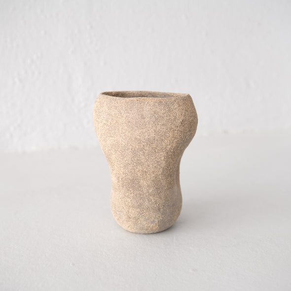 J Hoffman Ceramics Unglazed Vase - Small