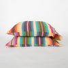 Linen + Cotton Rainbow Stripe Pillowcase