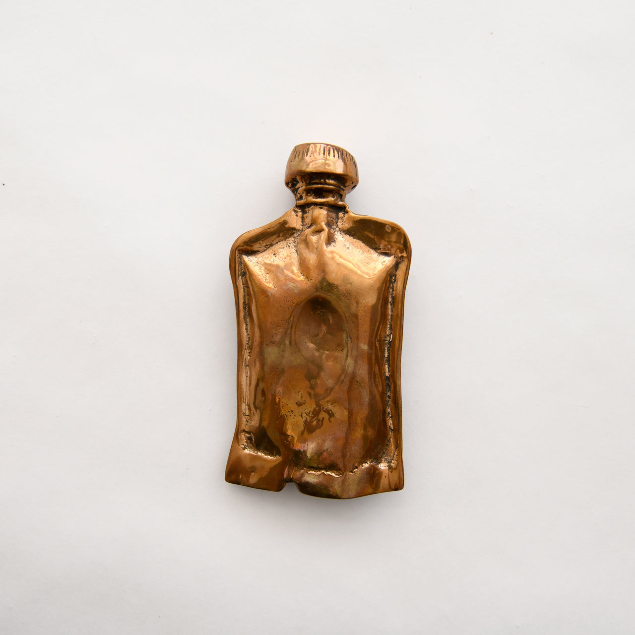 Nancy Pearce Bronze Squeeze Tube Pouch