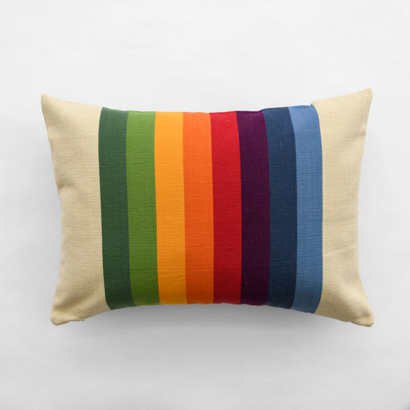 Spectrum Stripe Bolster Pillow 14" x 20"