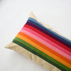 Spectrum Pink Horizontal Stripe Pillow 20" x 58"