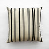 Large Ticking Stripe Square Cotton Pillow 26"x 26"