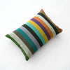 Forest Stripe Cotton Pillow 14" x 20"