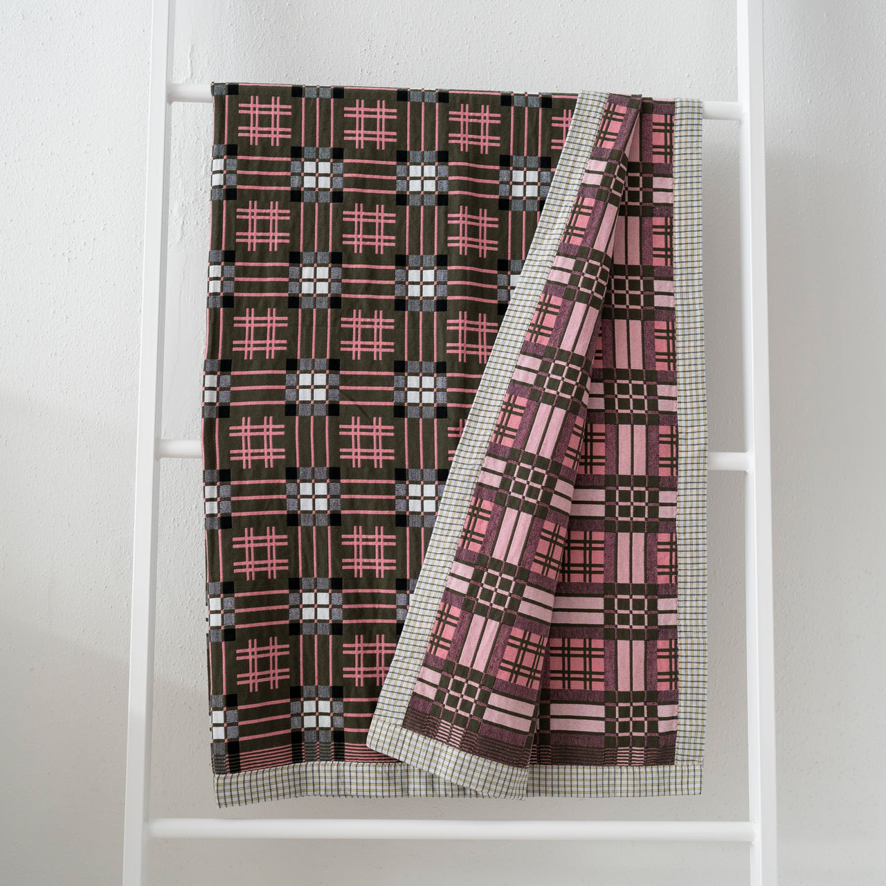 Gregory Parkinson Assamese Blanket: Moss Blossom Moss