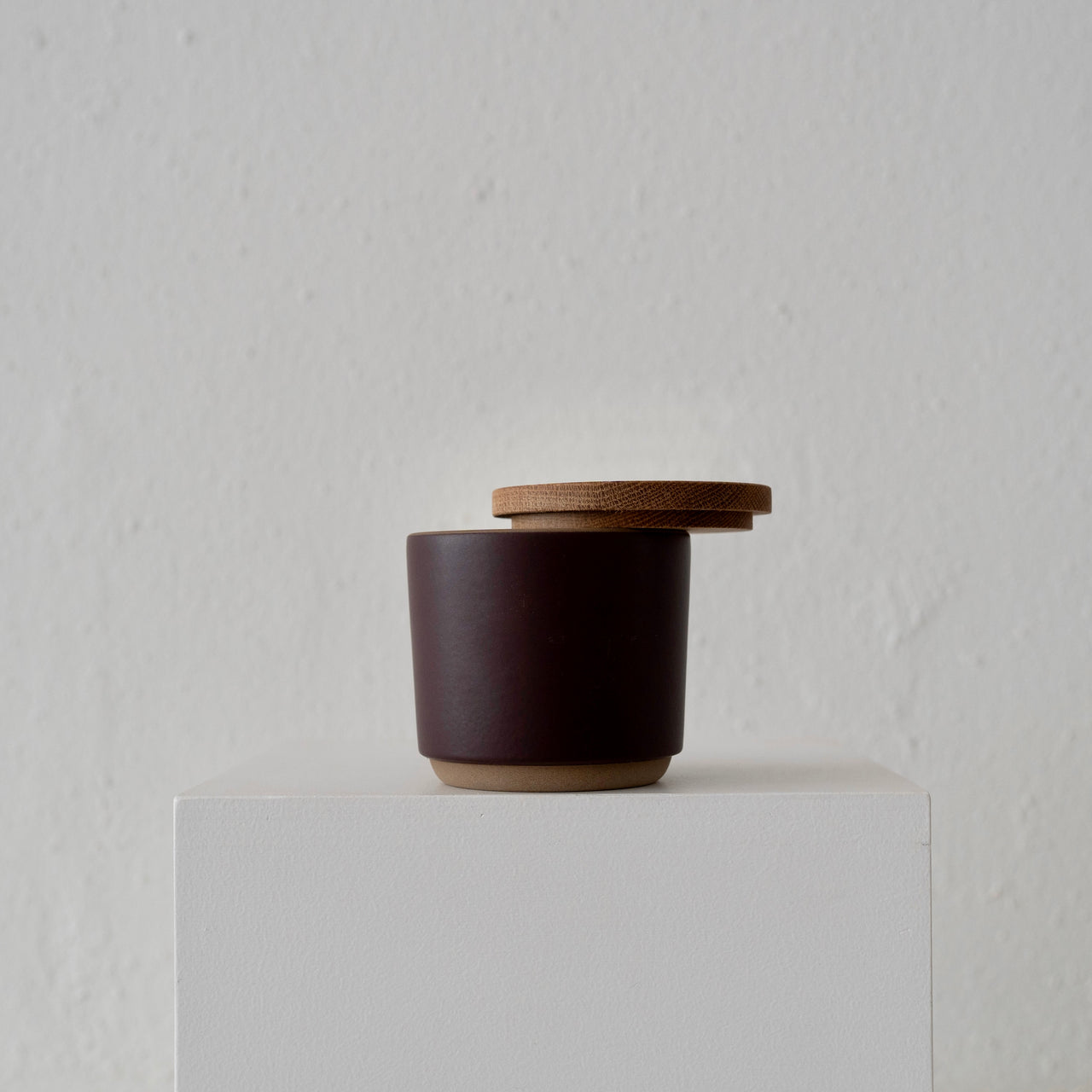 Heath Container with White Oak Lid - Taproot