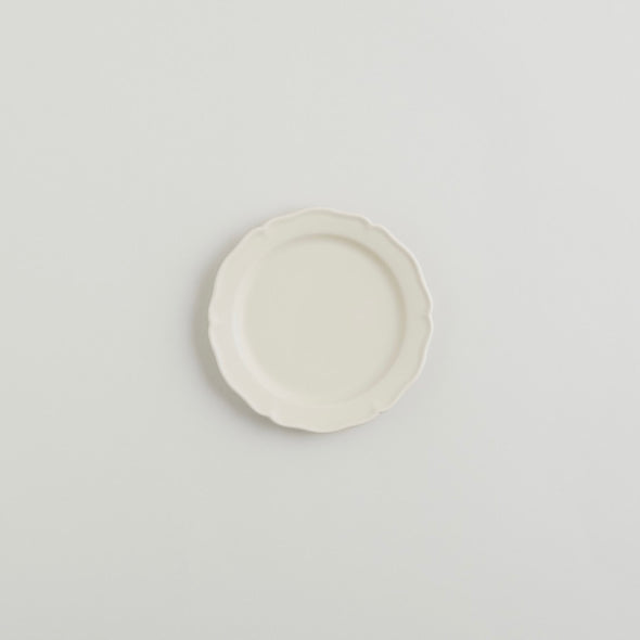 R+D LAB Festone Small Flat Plate - Almond