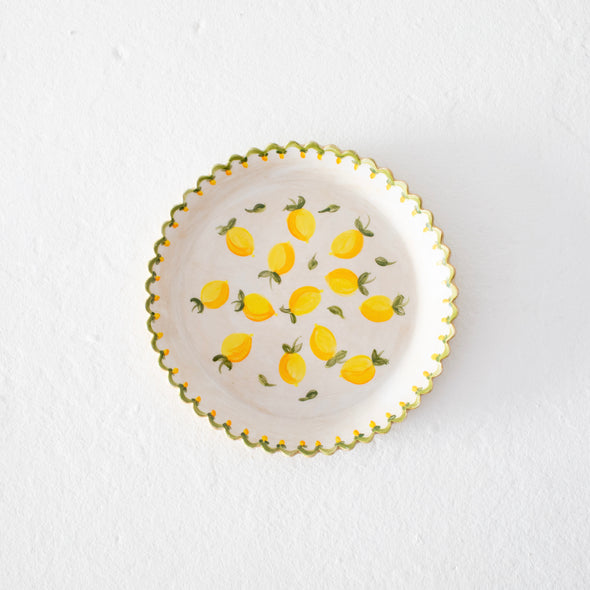 Mary Aldrich Lemon Plate