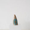 Jo Ann Williams Flat Transfer Bottle / Vase: Tan, Olive + Teal