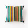 Forest Stripe Square Cotton Pillow 24"x24"