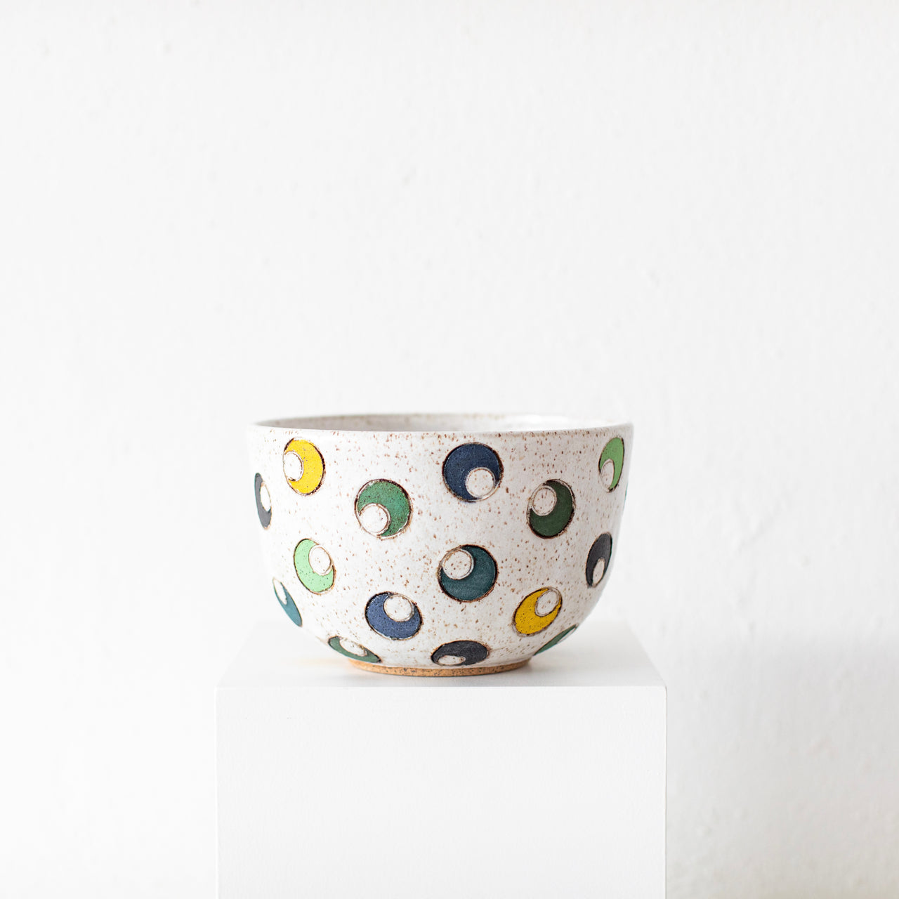 Matthew Ward White Crescent Moon Bowl Remix