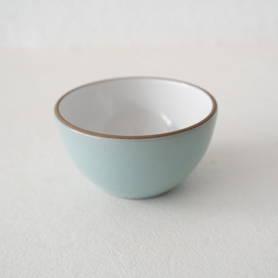 Heath Plaza Dessert Bowl - Opaque White + Nimbus