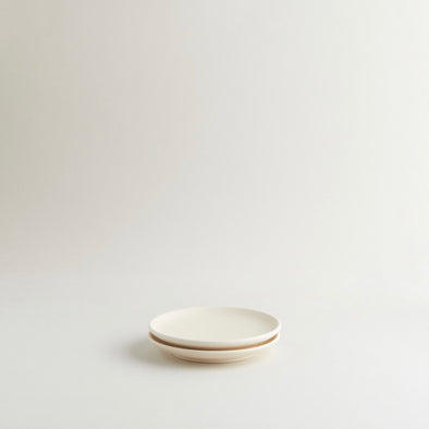R+D LAB Bilancia Flat Bread Plate - Almond