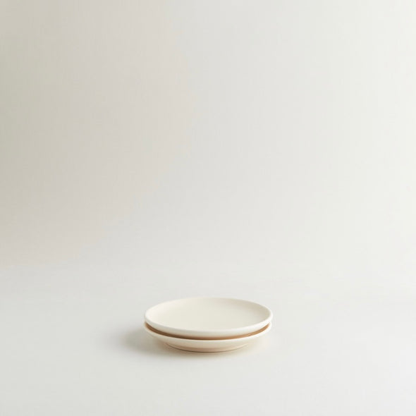 R+D LAB Bilancia Flat Bread Plate - Almond